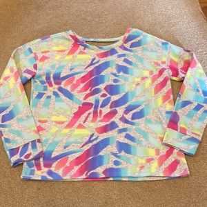 Girls colorful sweatshirt